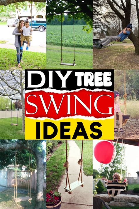 20 Easy DIY Tree Swing Ideas For Kids - DIYnCrafty