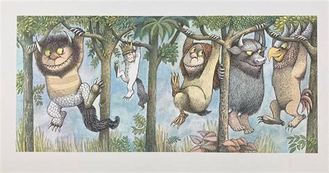 Where The Wild Things Are: Wild Rumpus - Print by Maurice Sendak - 1963