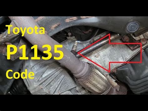 Causes and Fixes Toyota P1135 Code: Air/Fuel Ratio Sensor Heater ...