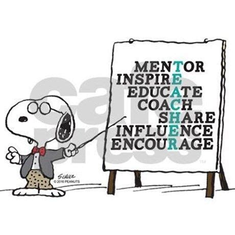 Snoopy begins to layout some of the reasons teachers are great. Use this Snoopy design to show ...