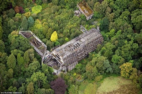 Abandoned Roman Catholic seminary once hailed as a building of 'world significance' left covered ...