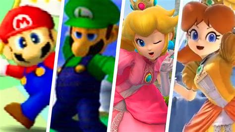 Evolution of Mario Characters in Super Smash Bros. Games (1999 - 2018 ...