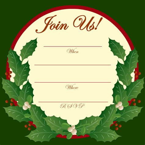Christmas In July Invitation Template Free Download, Email Or Publish Directly On Social Media ...