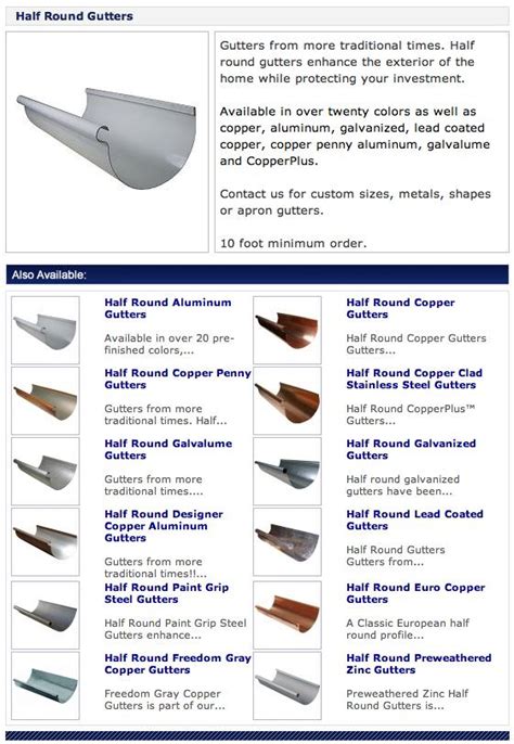 Half Round Gutters | Northwest Rain Gutter