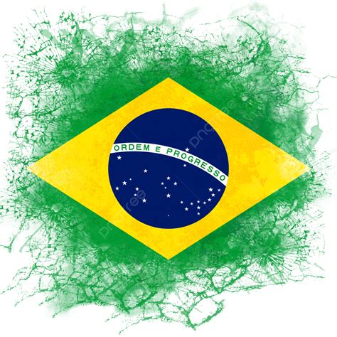 National Flag Of Brazil, National Flag, Brazil, Flag PNG Transparent ...