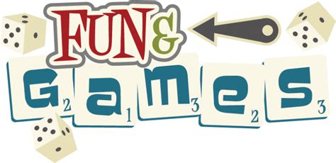 Fun & Games SVG scrapbook title games svg cut files dice svg cutting ...