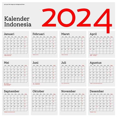 Calendar 2024 Indonesia Lunar Year - Free Printable 2024 Calendar