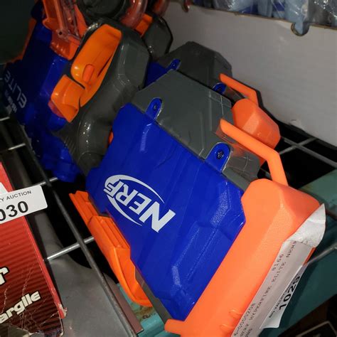 2 NERF HYPERFIRE ELITE NERF GUNS