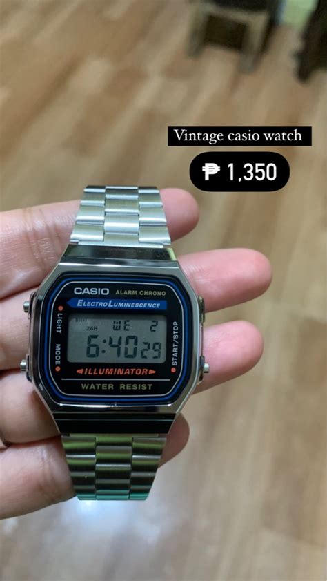 Casio vintage watch on Carousell