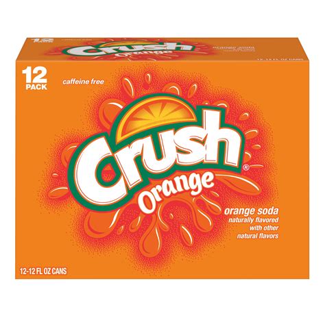 Crush Orange Soda, 12 Fl. Oz., 12 Count - Walmart.com - Walmart.com