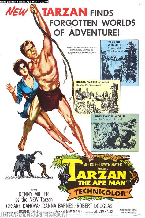 Tarzan Ape Man 1959 01 – Jual Poster di Juragan Poster