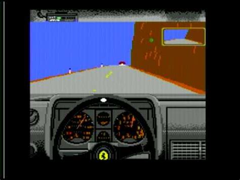 Commodore 128 with SuperCPU playing Test Drive - YouTube