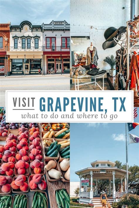 6 Things You'll Find in Grapevine, TX | Grapevine texas, Texas travel, Grape vines