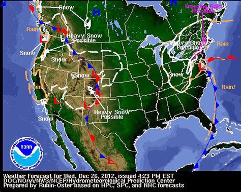 High Pressure System Weather Map - United States Map