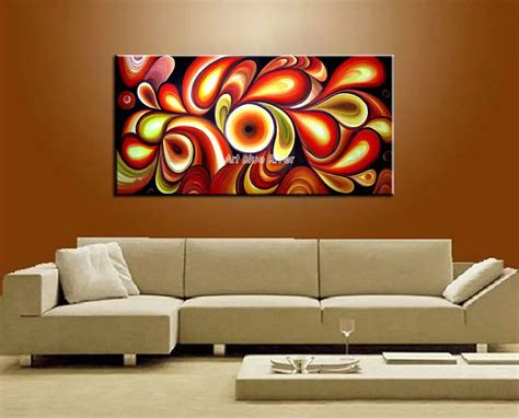 Aliexpress.com : Buy Large canvas wall art modern red black decorative pictures abstract ...