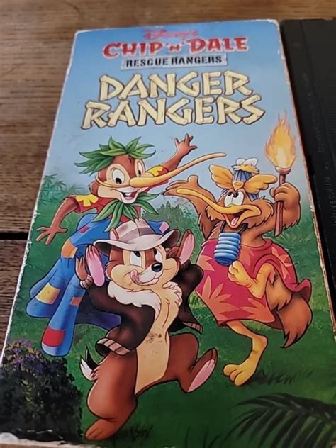 DISNEY'S CHIP 'N' Dale Rescue Rangers: Danger Rangers VHS Classic Cartoon Movie $4.25 - PicClick