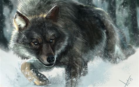 fantasy, Original, Art, Artistic, Artwork, Wolf, Wolves Wallpapers HD / Desktop and Mobile ...