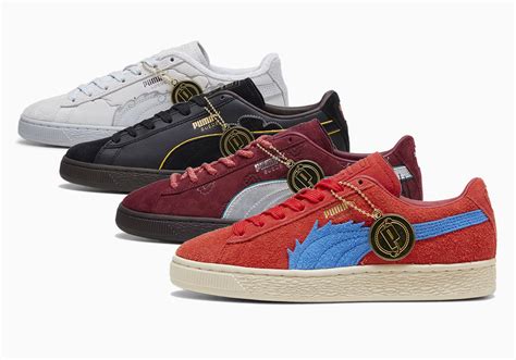 One Piece Characters Get Their Own Puma Suede Shoes | SneakerNews.com