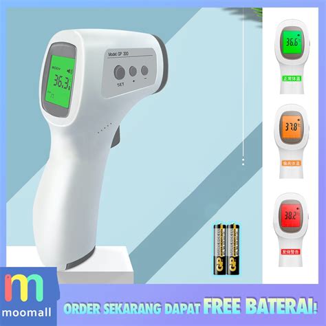 THERMOMETER digital infrared tembak Termometer badan Ukur alat pengukur ...