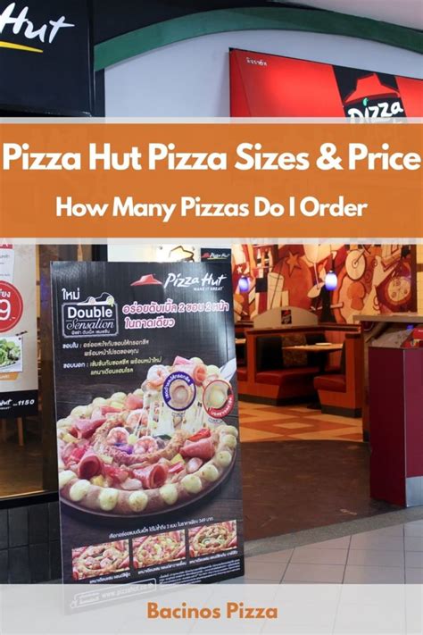 Pizza Hut Pizza Sizes & Price: How Many Pizzas Do I Order?