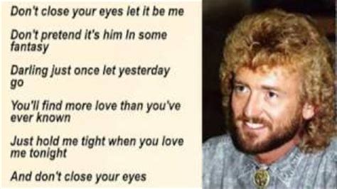 Keith Whitley - Don't Close Your Eyes with Lyrics Chords - ChordU