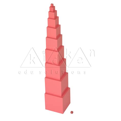 Buy Pink Tower - Budget Range at best price | KidKen Edu Solutions