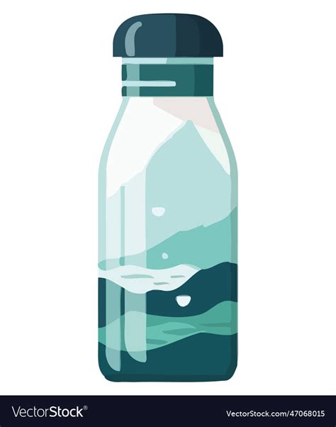 Water bottle Royalty Free Vector Image - VectorStock