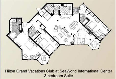 Suite Plan. seaward floor | Vacation club, Sea world, Penthouse floorplan