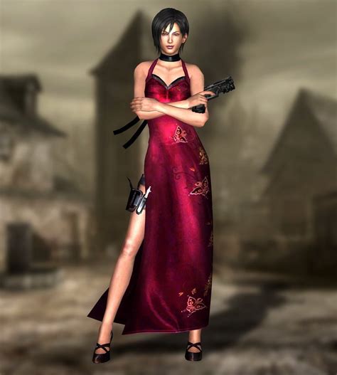 Ada Wong(Red Dress) Resident Evil 4 UHD by xXKammyXx | Ada wong ...