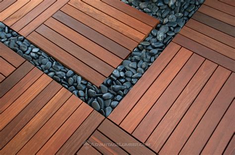 Ipe Deck Tiles 24 x 24 - Smooth | Advantage Lumber
