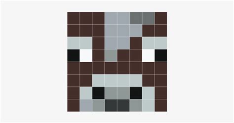 Minecraft Cow Face - Minecraft Memes Cow - Free Transparent PNG ...