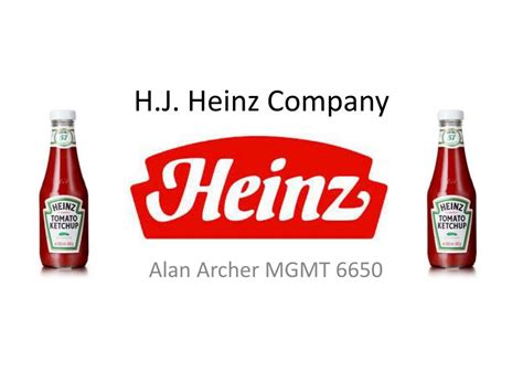 PPT - H.J. Heinz Company PowerPoint Presentation, free download - ID ...