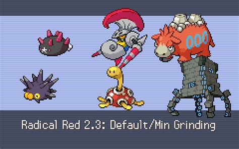 Radical Red but my team is the six slowest fully evolved Pokémon :) : r/pokemonradicalred