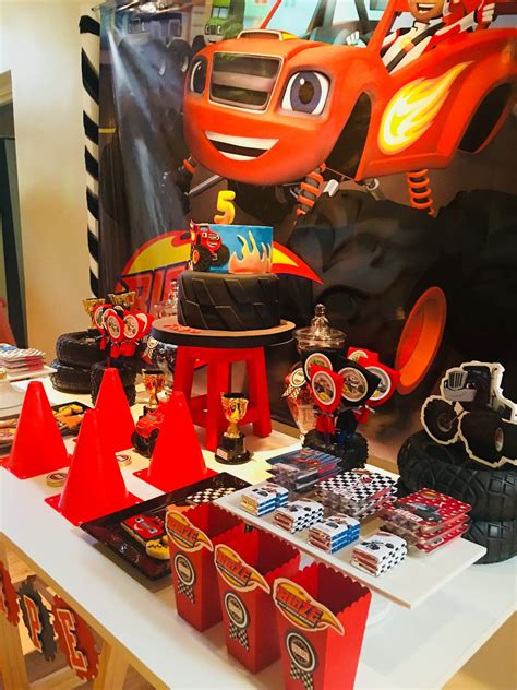 Blaze and the Monster Machine Birthday Party Ideas | Photo 1 of 21 | Catch My Party