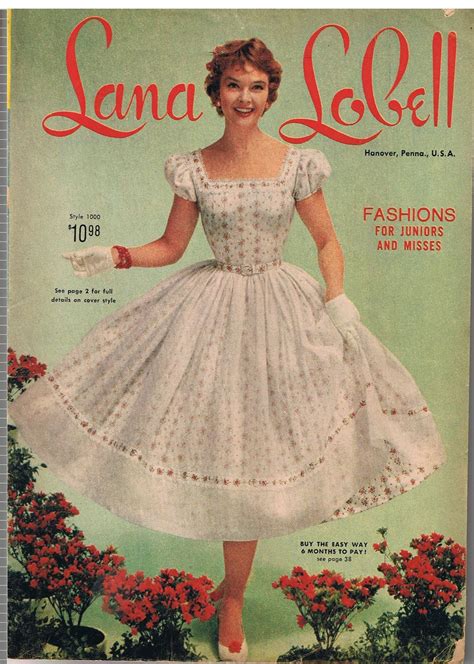 Flannery Crane Vintage Fashion: 1950s Vintage Dresses: Lana Lobell, Hanover, PA catalogs