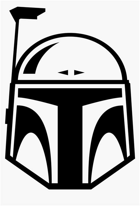 Mandalorian Clipart Silhouette - musingsofthemiddleschoolminds