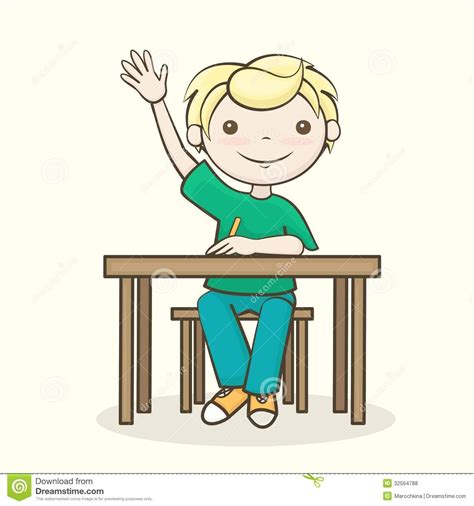 child raising hand in class clipart 20 free Cliparts | Download images ...