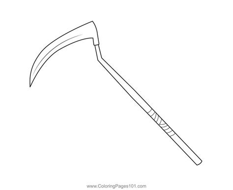 Reaper Pickaxe Fortnite Coloring Page in 2024 | Fortnite, Coloring pages, Coloring pages for kids