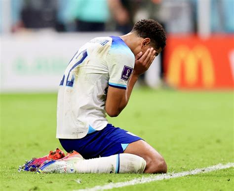 Hearts of Truth : Jude Bellingham of England is consoled after...