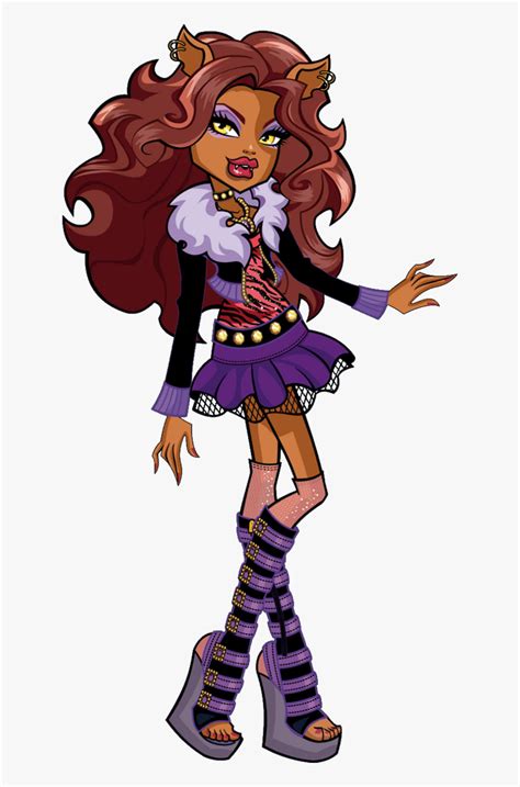 Monster High Clawdeen Wolf Coloring Pages Team Colors