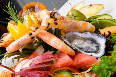 Seafood platter stock image. Image of food, fruits, fresh - 11115657