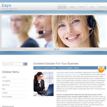 Zayo Template Web templates in .html .css .js format free and easy download unlimit id:6890989