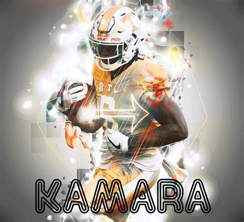 Download Alvin Kamara Football Running Back Wallpaper | Wallpapers.com