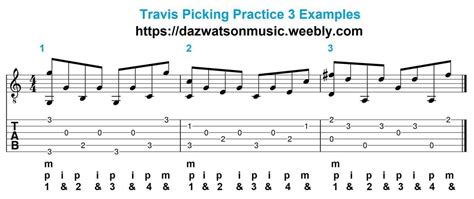 Travis Picking Made Easy For Beginners in 2022 | Guitar lessons songs ...