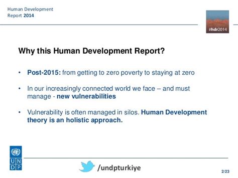 Human Development Report 2014