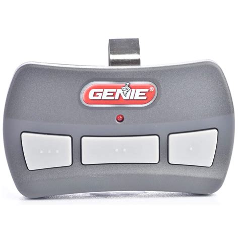 Genie 3-Button Intellicode Garage Door Opener Remote/Replaces Garage ...