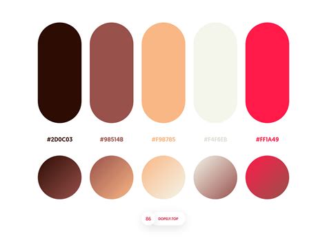 Dopely Colors #86 | Brand color palette, Flat color palette, Color inspo