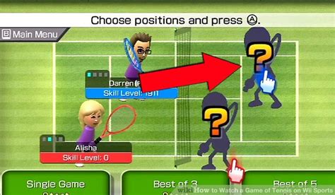 How to Watch a Game of Tennis on Wii Sports: 5 Steps