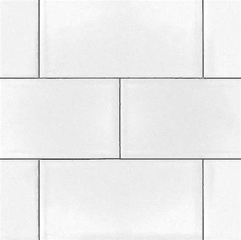 White 3x6 Shiny Glossy Ceramic Subway Tile Splash Board Wall Floor Kitchen Or Bathroom Tile ...