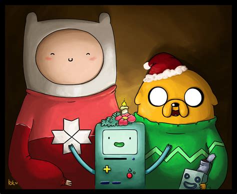 Christmas adventure time by Kesthrel on DeviantArt